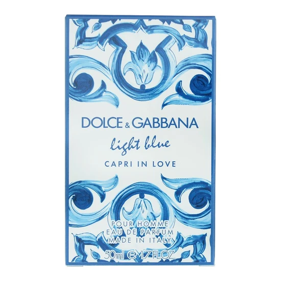 Dolce & Gabbana Light Blue Capri In Love Pour Homme Eau De Parfum 50ml