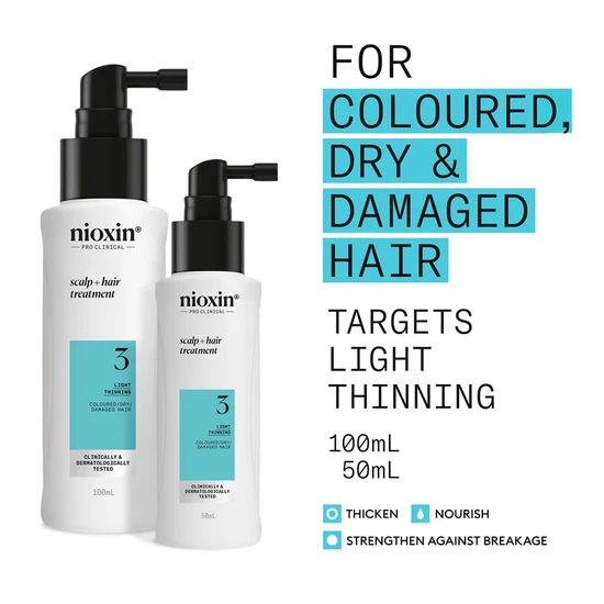Nioxin System 3 Leave-In Scalp & Hair Treatment 100ml