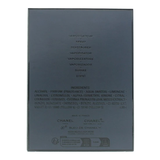CHANEL Bleu De Chanel Eau De Parfum 100ml