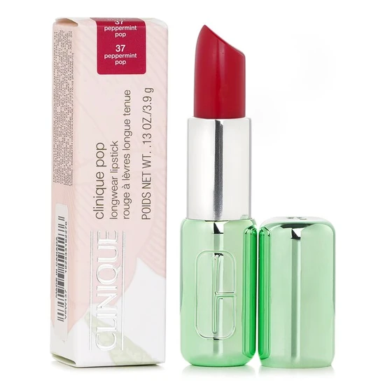 Clinique Pop Longwear Lipstick Satin 37 Peppermint Pop