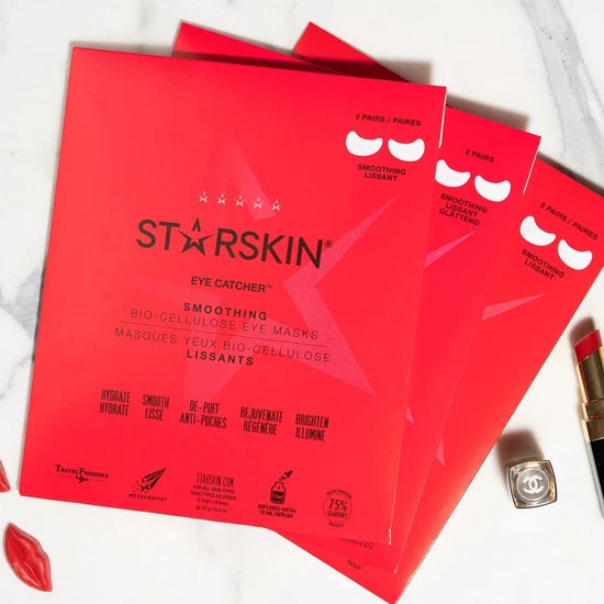 STARSKIN Eye Catcher Smoothing Eye Mask 2 pairs of eye masks