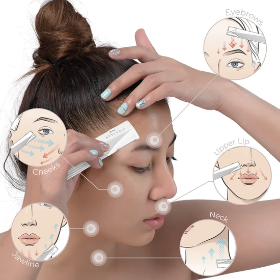 Stylpro 2-In-1 Light Up Sonic Dermaplane