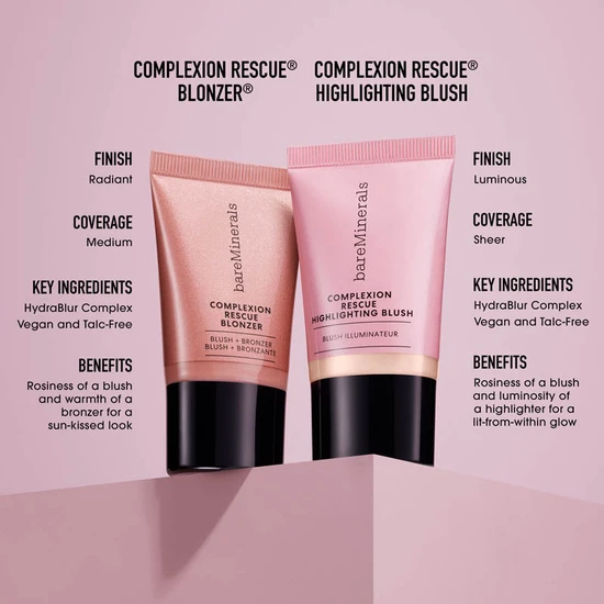 bareMinerals Complexion Rescue Blonzer Liquid Blush + Bronzer Kiss of Copper