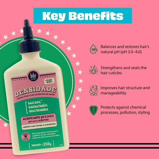 Lola Densidade Acidifier Intensive Repair Treatment 250g
