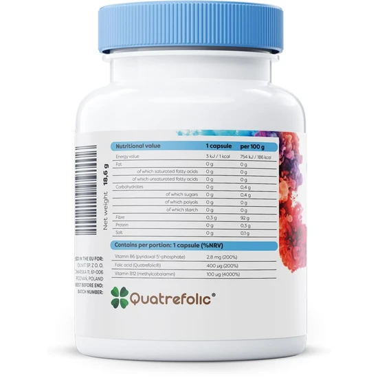 Osavi MethylFolate & Methyl-B12 60 Vegan Capsules