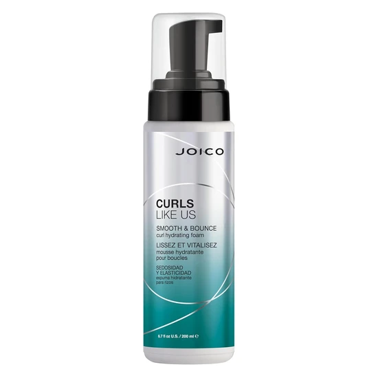 Joico Curls Like Us Smooth & Bounce Curl Hydrating Foam 200ml