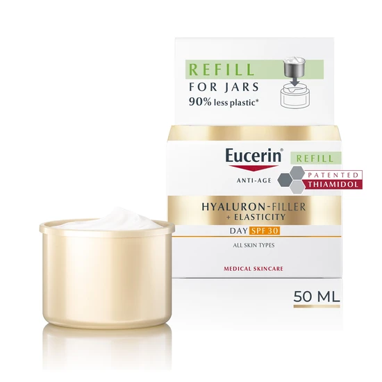 Eucerin Hyaluron-Filler + Elasticity Day Cream SPF 30 50ml - Refill