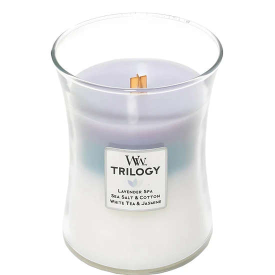 WoodWick Trilogy Calming Retreat Medium Hourglass