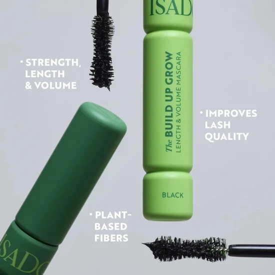 IsaDora The Build Up Grow Length & Volume Mascara 01 Black