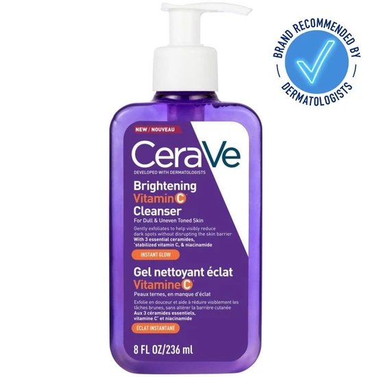 CeraVe Brightening Vitamin C Cleanser
