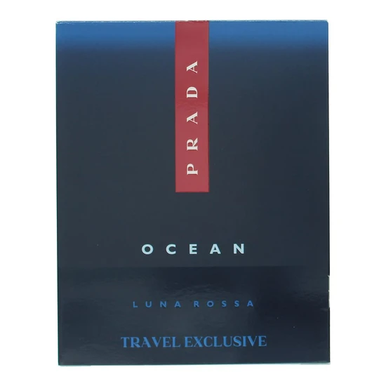 Prada Luna Rossa Ocean Eau De Toilette Gift Set 100ml + 10ml