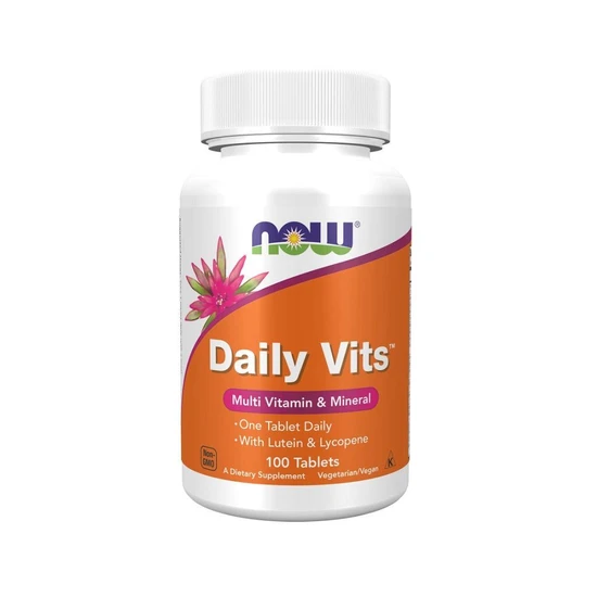 NOW Foods Daily Vits Tablets 100 Tablets