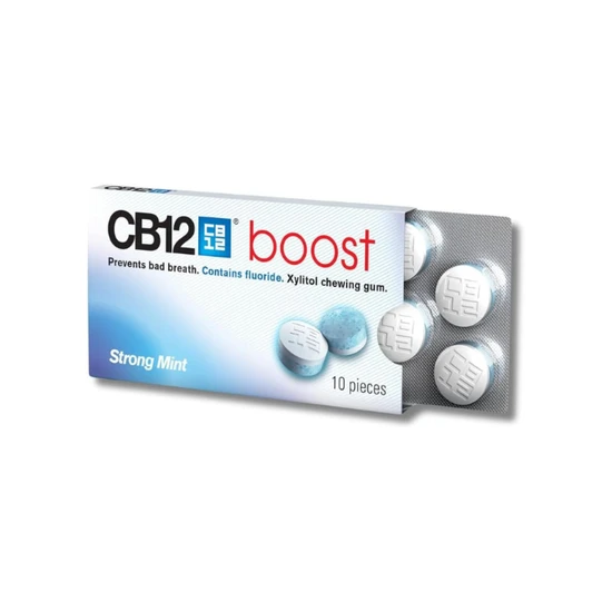 CB12 Boost Chewing Gum Strong Mint