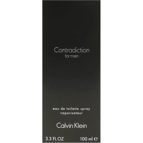 Calvin Klein Contradiction For Men Eau De Toilette 100ml