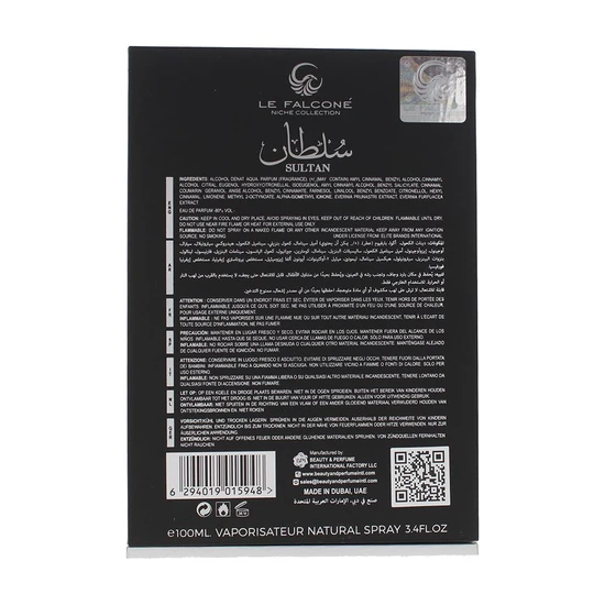 Le Falcone Sultan Eau De Parfum 100ml