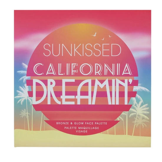Sunkissed California Dreamin' Bronze & Glow Face Palette