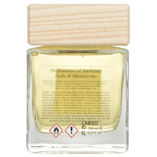 Acqua Dell'Elba Home Fragrance Diffuser Isola Di Montecristo 200ml