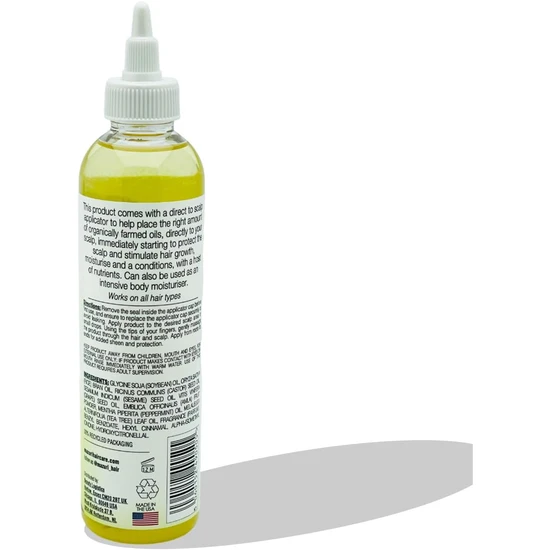 Mazuri Braid Oil For Hair & Scalp With Castor & Amla Oils 237ml