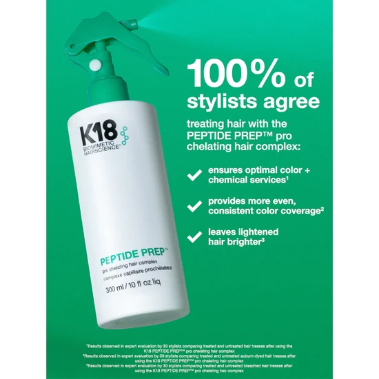 K18 Peptide Prep Pro Chelating Hair Complex 300ml