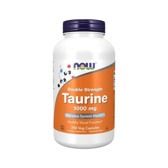 NOW Foods Taurine Double Strength 1000mg 250 Capsules