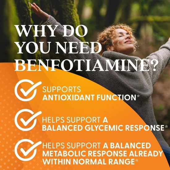 Doctor's Best Benfotiamine With BenfoPure 150mg Vegicaps 120 Vegicaps