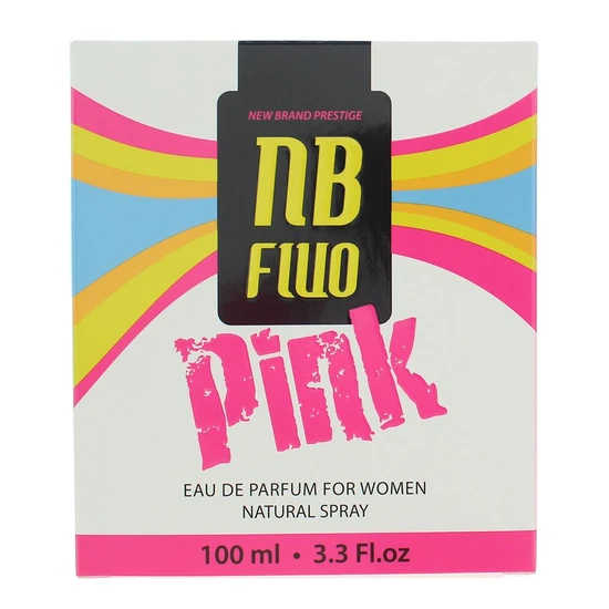 New Brand Prestige Fluo Pink Eau De Parfum 100ml