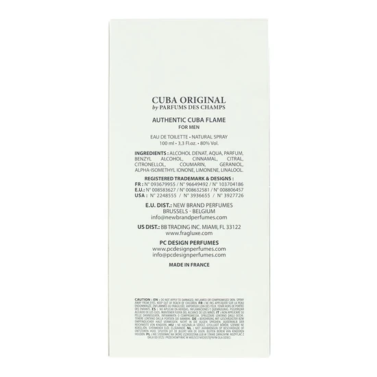 Cuba Authentic Flame Man Eau De Toilette 100ml