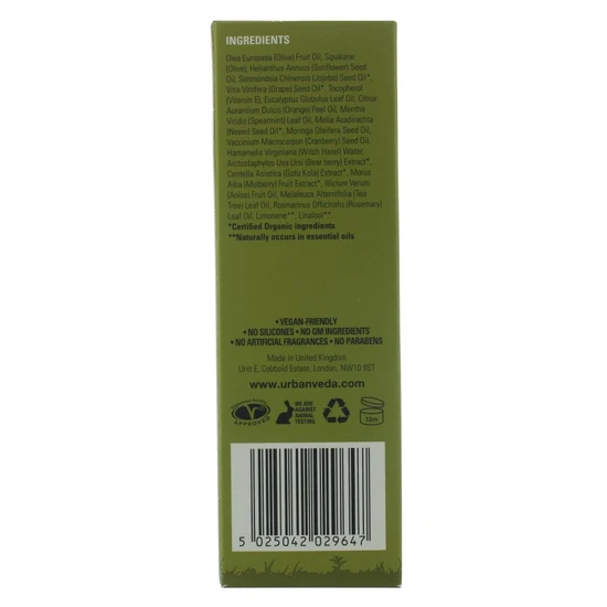 Urban Veda Purifying Facial Oil 30ml