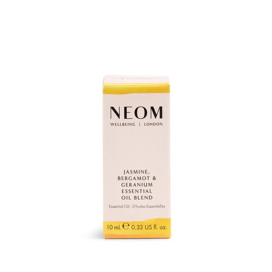 Neom Organics Jasmine, Bergamot & Geranium Essential Oil Blend 10ml