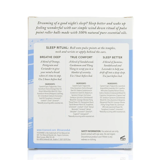 Tisserand Aromatherapy Aromatherapy The Little Box Of Sleep