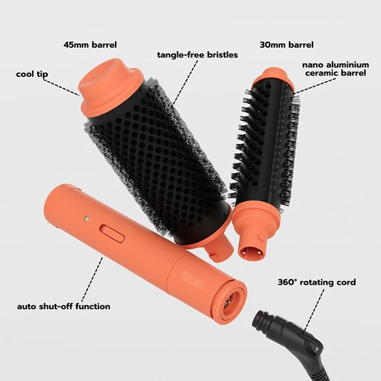 Answr Volumewave Heated Brush