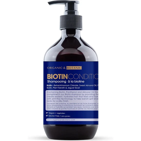 Organic & Botanic Biotin Conditioner 500ml