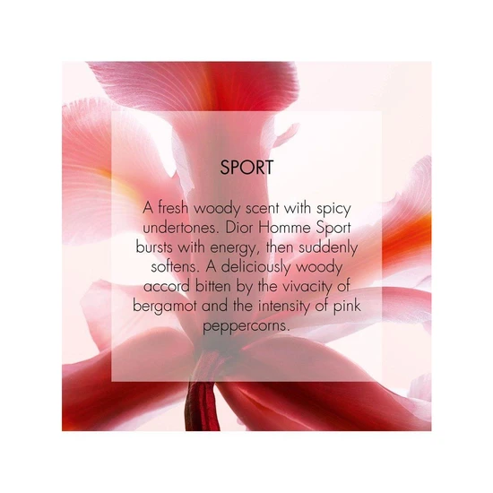 DIOR Homme Sport Eau De Toilette 75ml