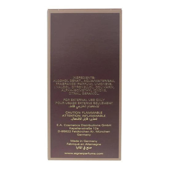 Aigner Initial Eau De Toilette 100ml