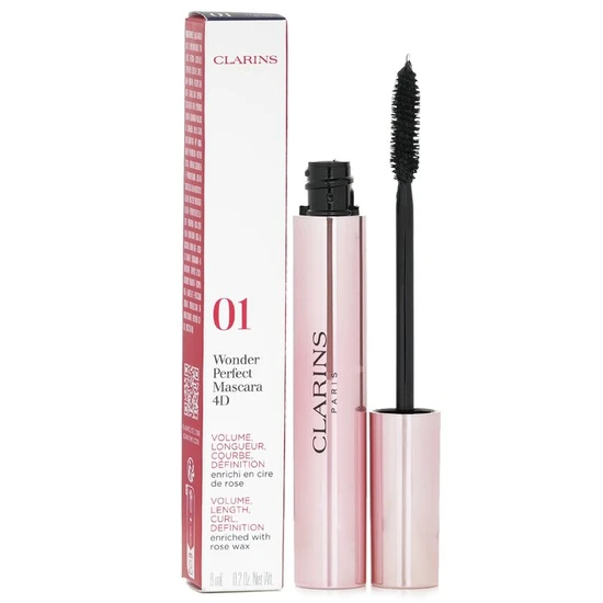 Clarins Wonder Perfect Mascara 4d 01 Perfect Black