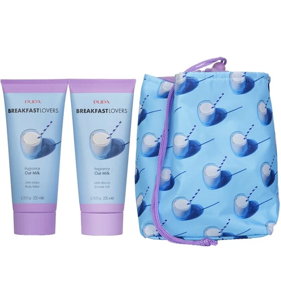 PUPA Breakfast Lovers Kit 1 Oat Milk: 2pcs+1bag