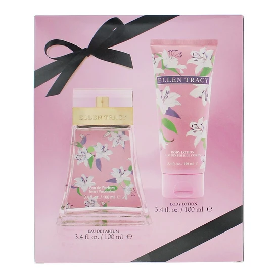 Ellen Tracy Sparkling Eau De Parfum + Body Lotion Gift Set 100ml