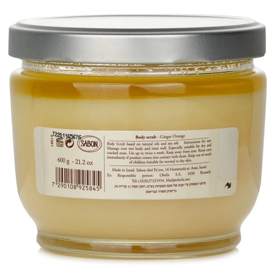 Sabon Body Scrub Ginger Orange