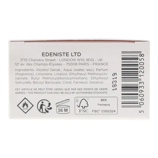 Edeniste Neroli Sensuel Eau De Parfum Active 30ml