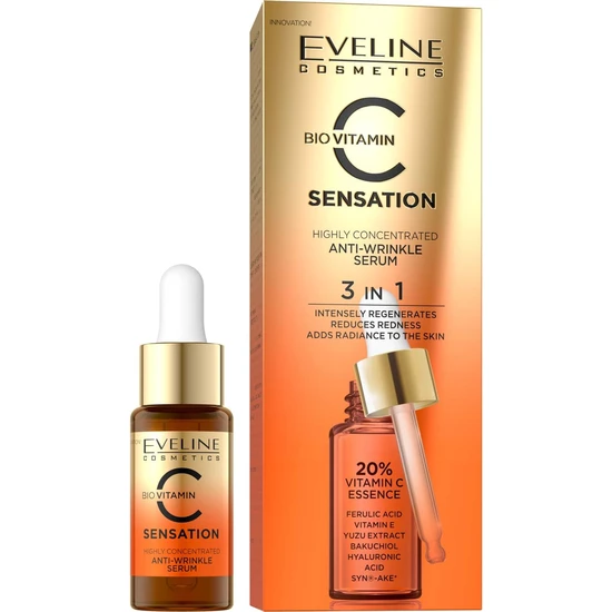 Eveline Bio Vitamin C Sensation Highly Concentrated Anti-Wrinkle Serum 18ml