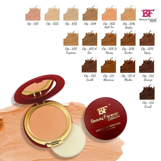beauty forever Classic Oil Free Creme To Powder SPF 8 11g / 106