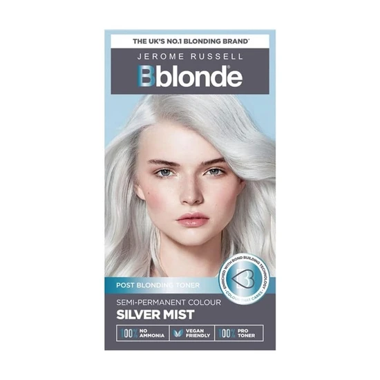 Bblonde Jerome Russell Post Blonding Toner Semi Permanent Silver Mist