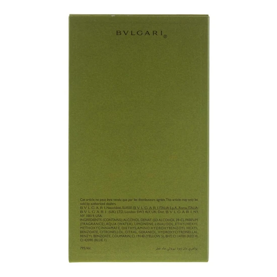 Bvlgari Man Wood Neroli Eau De Parfum 100ml