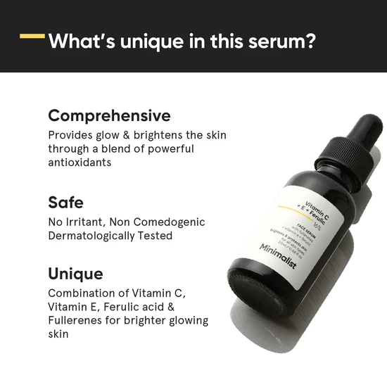 Minimalist Vitamin C + E + Ferulic 16% 20ml