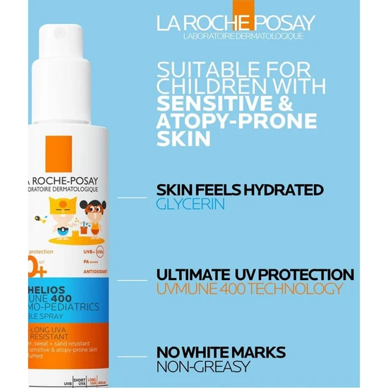 La Roche-Posay Anthelios UVMune 400 Dermo-Pediatrics Invinsible Spray Kids SPF 50+ 200ml