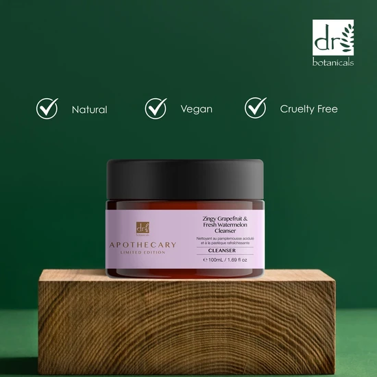 Dr Botanicals Zingy Grapefruit & Fresh Watermelon Cleanser 100ml