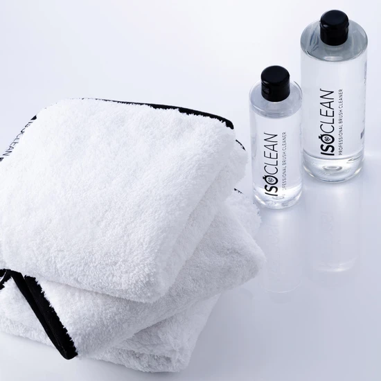 ISOCLEAN Micro Microfibre Makeup Brush Cleaning Towel 20x20cm