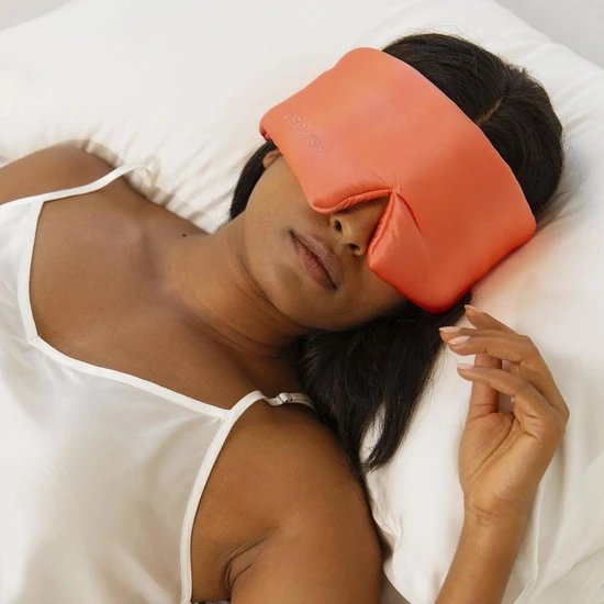 Drowsy Silk Sleep Mask Summer Coral