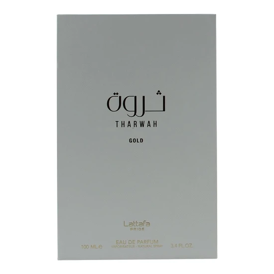 Lattafa Tharwah Gold Eau De Parfum 100ml