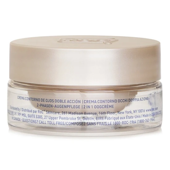 RoC Derm Correxion Dual Eye Cream Retinol Peptides Lower & Upper 2 x 10ml